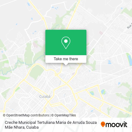 Creche Municipal Tertuliana Maria de Arruda Souza Mãe Nhara map