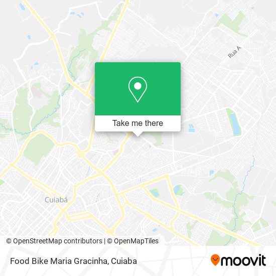 Mapa Food Bike Maria Gracinha