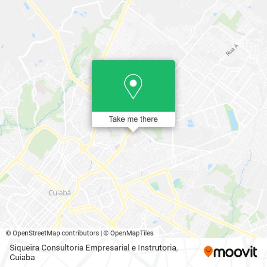 Mapa Siqueira Consultoria Empresarial e Instrutoria