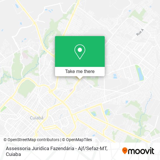 Assessoria Jurídica Fazendária - Ajf / Sefaz-MT map