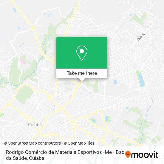 Rodrigo Comércio de Materiais Esportivos -Me - Bsq da Saúde map