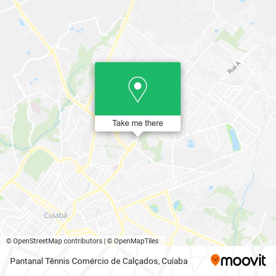 Pantanal Tênnis Comércio de Calçados map