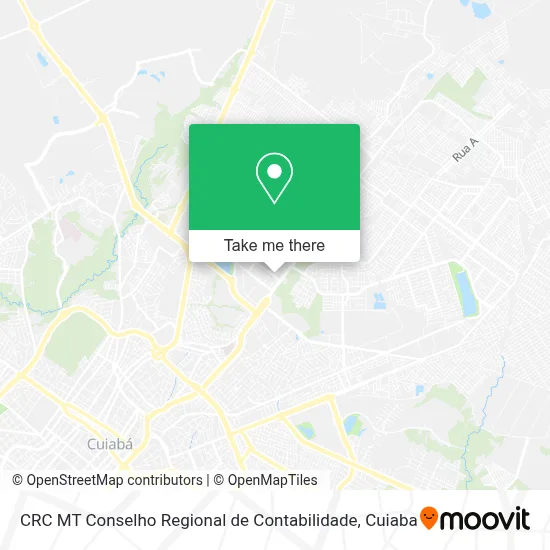 CRC MT Conselho Regional de Contabilidade map