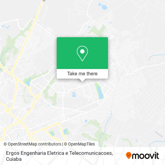 Ergos Engenharia Eletrica e Telecomunicacoes map