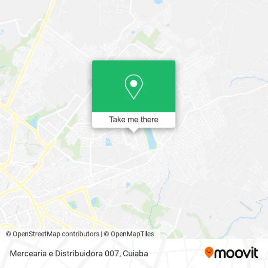 Mercearia e Distribuidora 007 map
