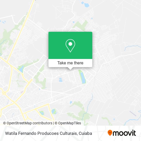 Watila Fernando Producoes Culturais map