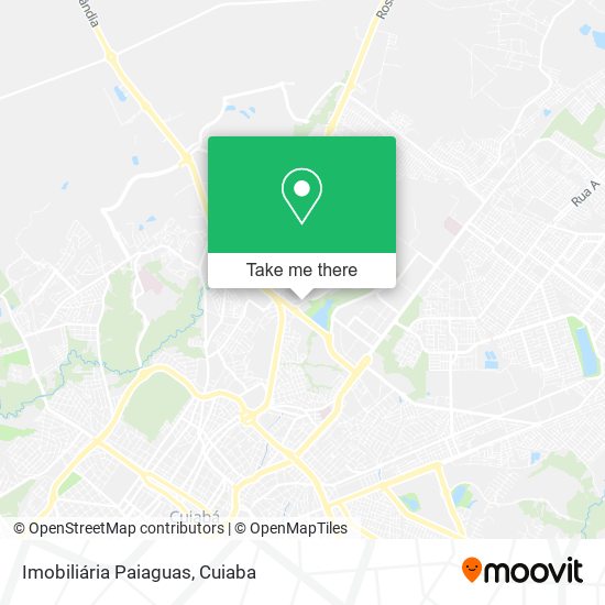 Imobiliária Paiaguas map