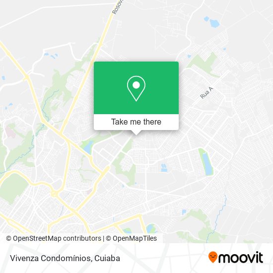 Vivenza Condomínios map