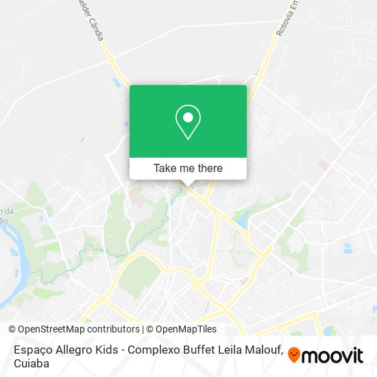 Espaço Allegro Kids - Complexo Buffet Leila Malouf map