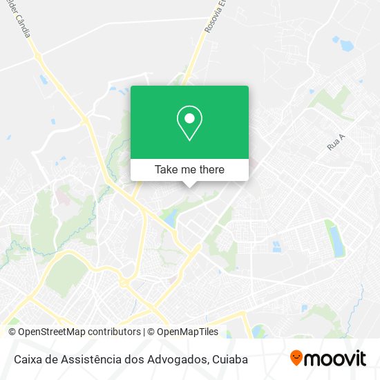 Caixa de Assistência dos Advogados map