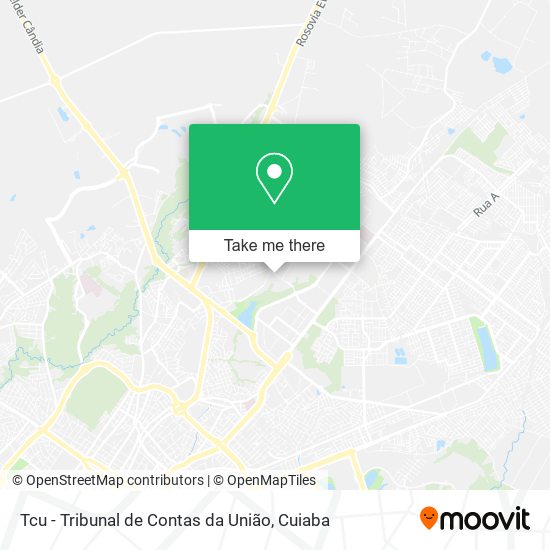 Tcu - Tribunal de Contas da União map