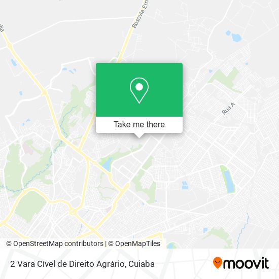 2 Vara Cível de Direito Agrário map