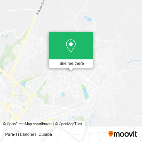 Para-Ti Lanches map