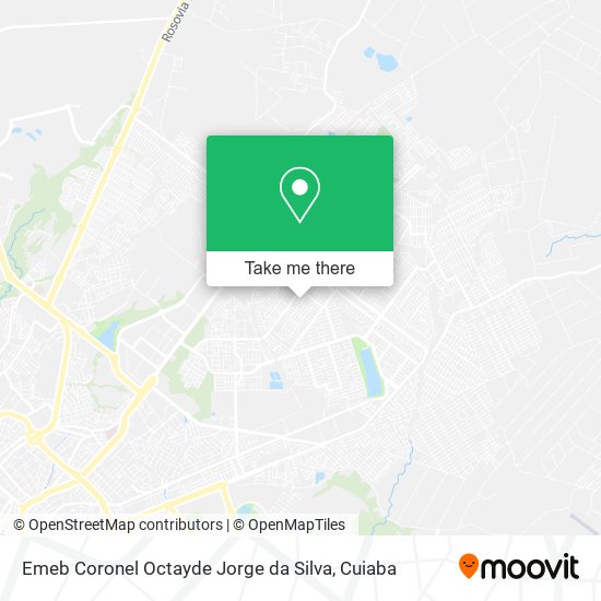 Emeb Coronel Octayde Jorge da Silva map