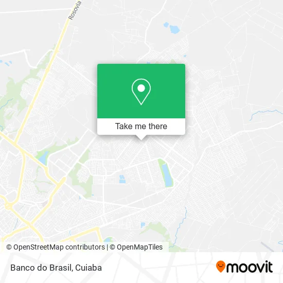 Banco do Brasil map