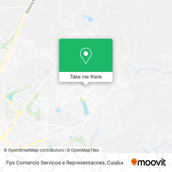 Fps Comercio Servicos e Representacoes map