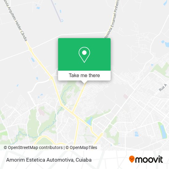 Mapa Amorim Estetica Automotiva