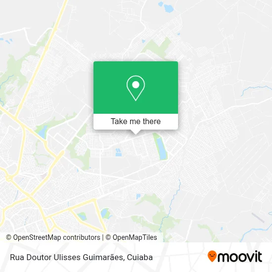 Rua Doutor Ulisses Guimarães map
