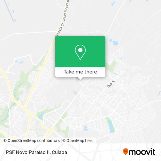 PSF Novo Paraíso II map