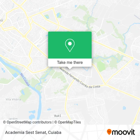 Academia Sest Senat map