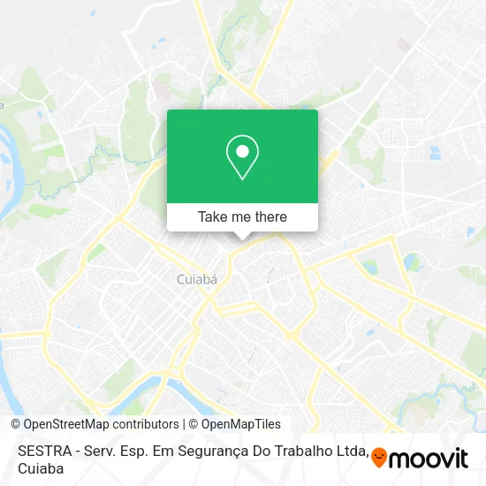 SESTRA - Serv. Esp. Em Segurança Do Trabalho Ltda map