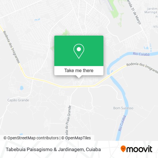 Tabebuia Paisagismo & Jardinagem map