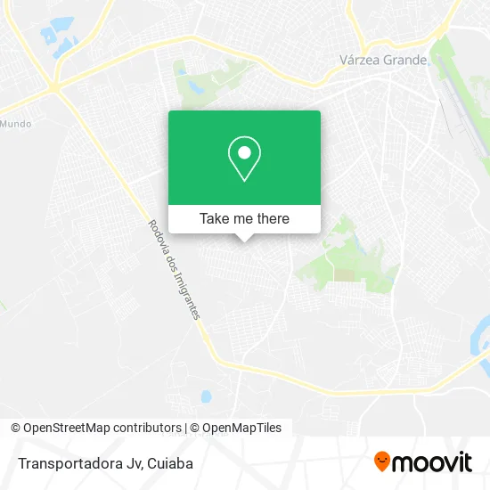 Transportadora Jv map