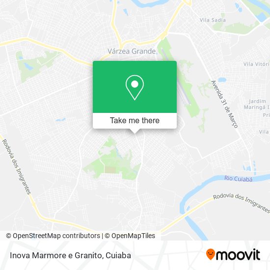 Inova Marmore e Granito map