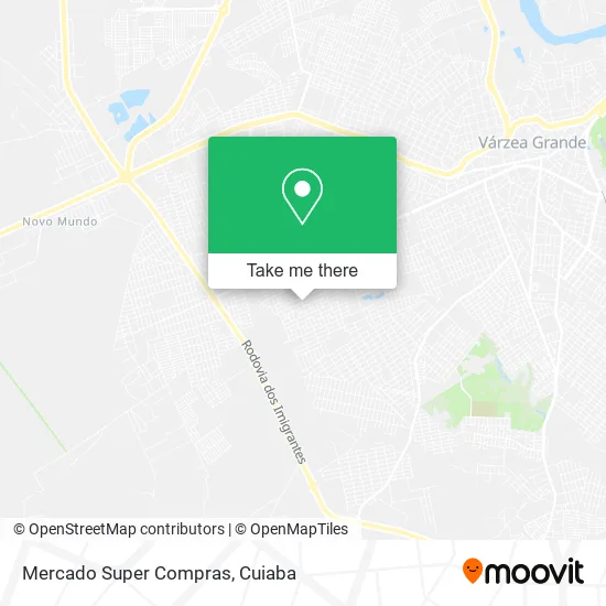 Mercado Super Compras map
