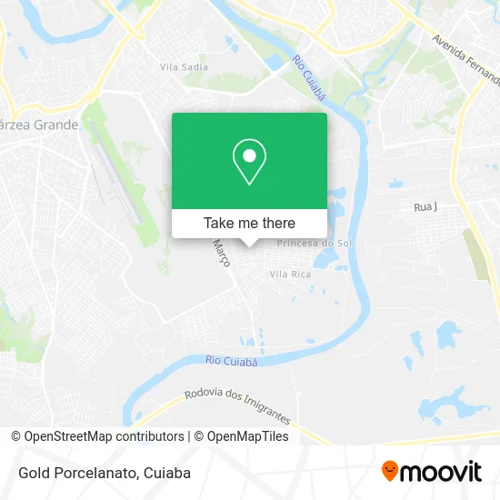 Gold Porcelanato map