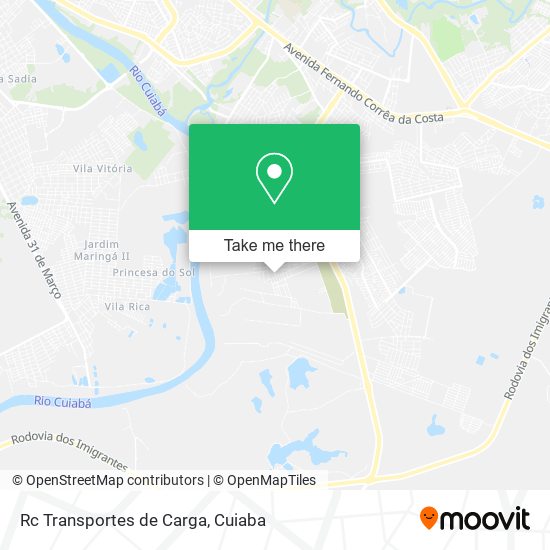 Rc Transportes de Carga map