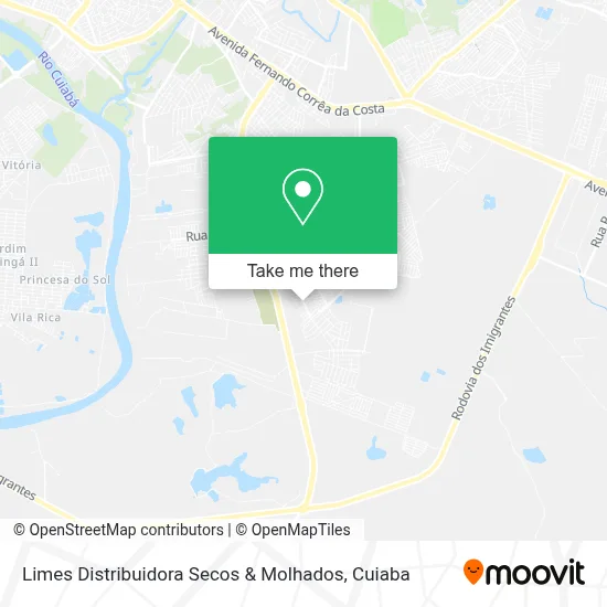 Limes Distribuidora Secos & Molhados map