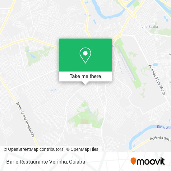 Bar e Restaurante Verinha map