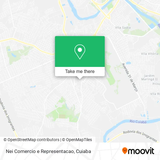 Nei Comercio e Representacao map