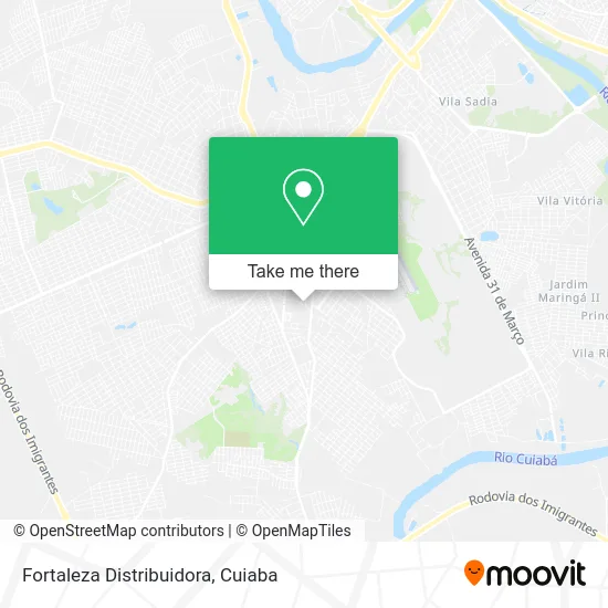 Fortaleza Distribuidora map
