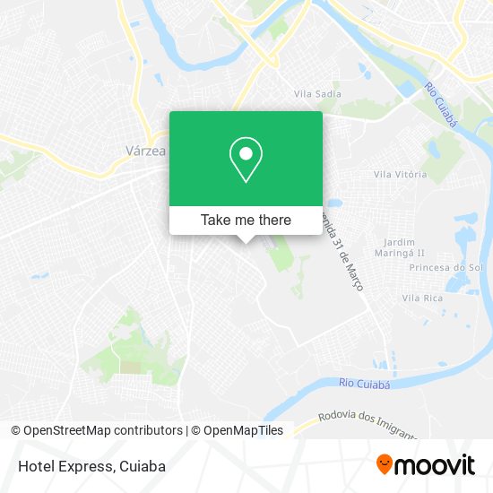 Hotel Express map