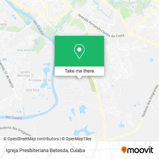 Igreja Presbiteriana Betesda map