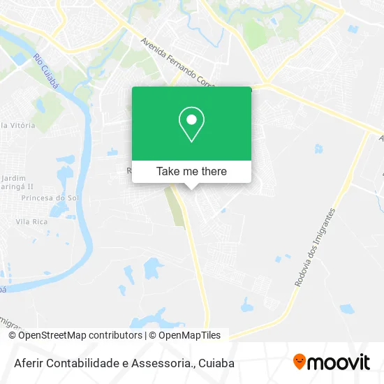 Aferir Contabilidade e Assessoria. map