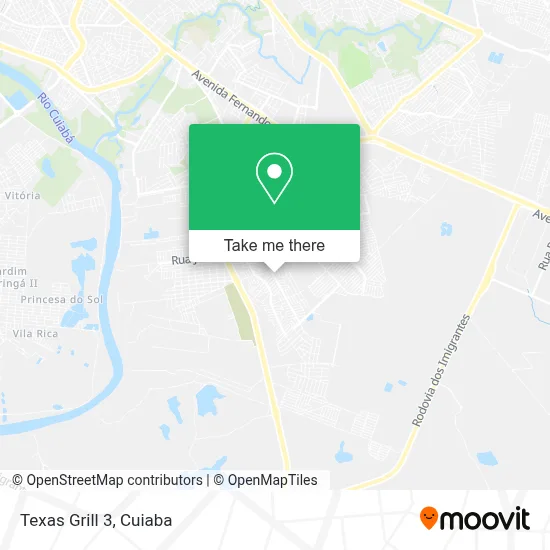 Texas Grill 3 map