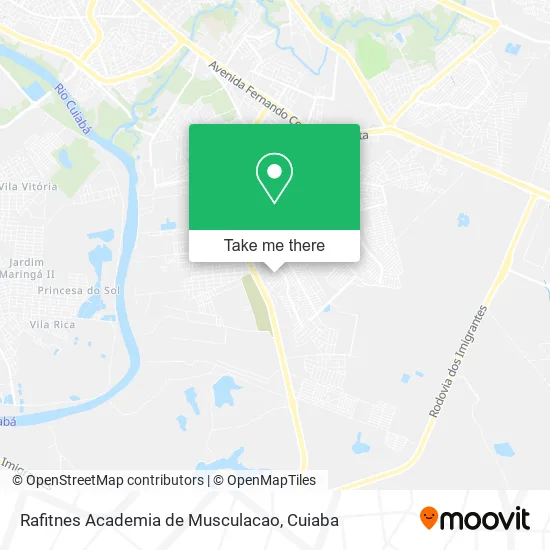 Rafitnes Academia de Musculacao map