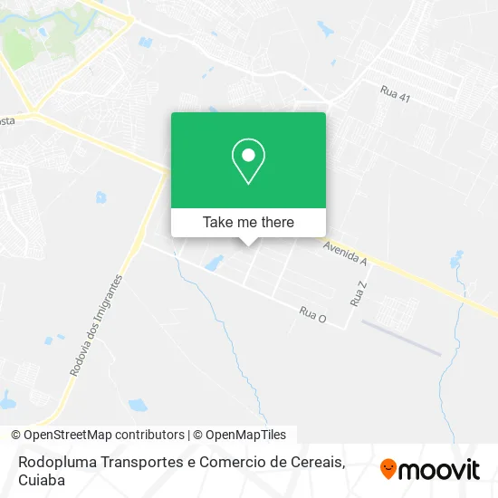 Rodopluma Transportes e Comercio de Cereais map