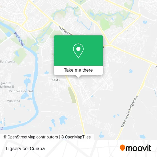 Ligservice map