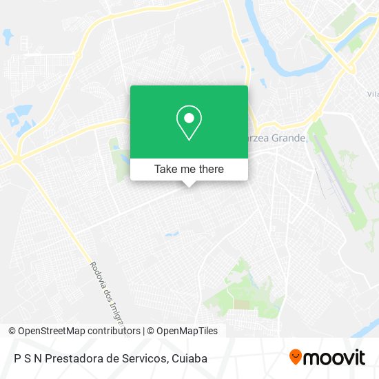 P S N Prestadora de Servicos map
