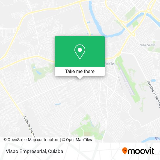 Visao Empresarial map