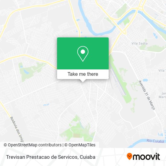 Mapa Trevisan Prestacao de Servicos