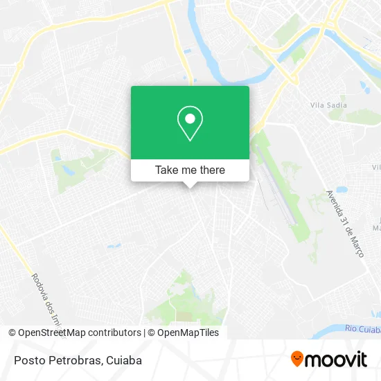 Posto Petrobras map