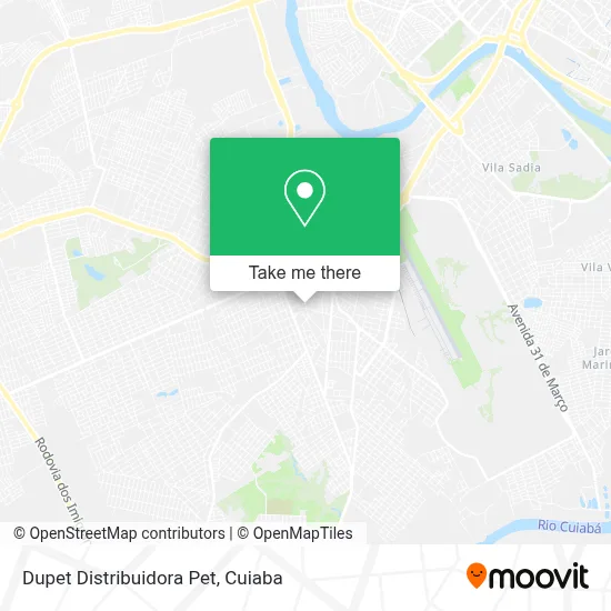 Dupet Distribuidora Pet map