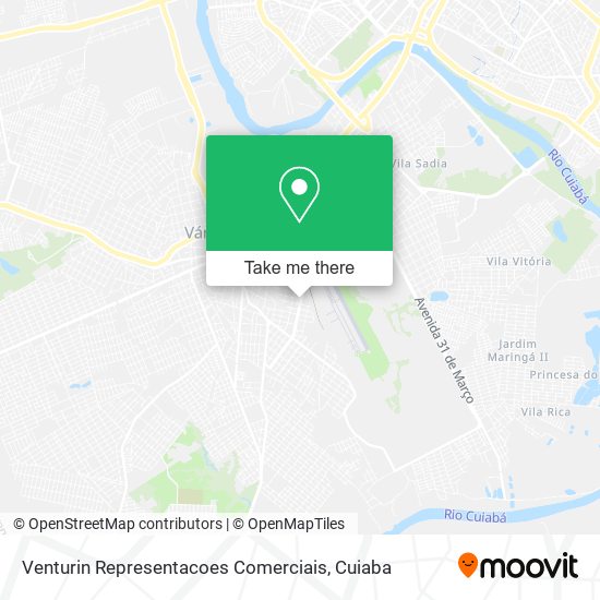 Mapa Venturin Representacoes Comerciais