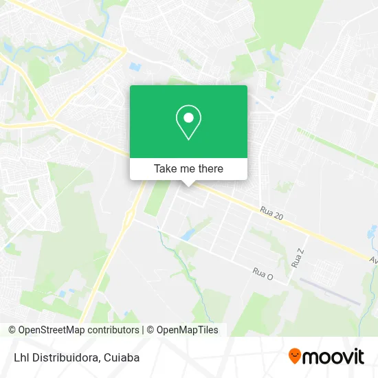 Lhl Distribuidora map