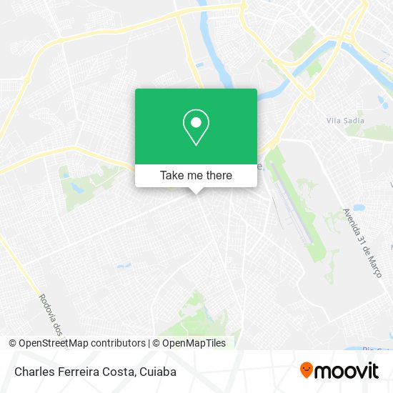 Charles Ferreira Costa map
